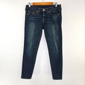 True Religion Holly Skinny Low Rise Denim Jeans 30